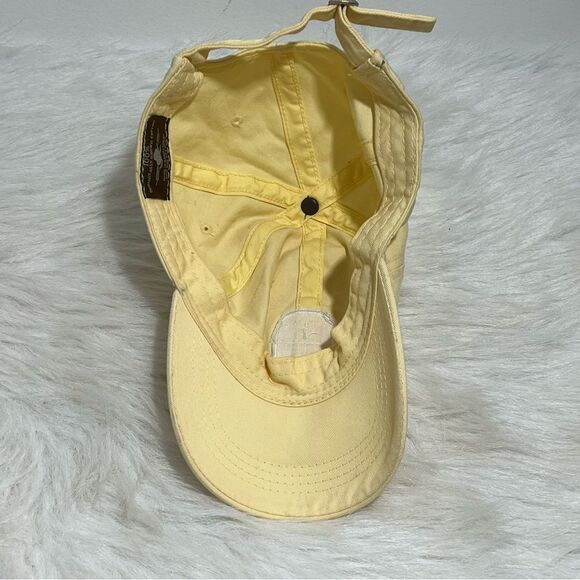 100% Organically Grown Cotton Yellow "Tree Hugger" Baseball Hat -- OS - Picture 7 of 8